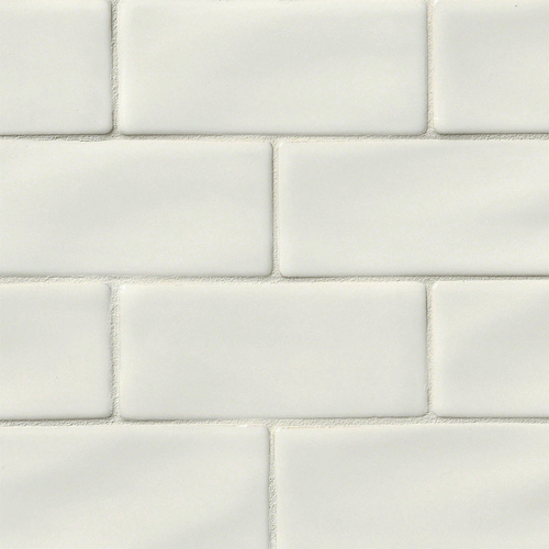 Ivory White 3 x 6" Handcrafted Glazed Premium Tile