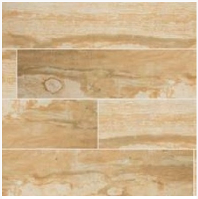 MS International Salvage Honey 6 x 40" Wood Look Porcelain Tile