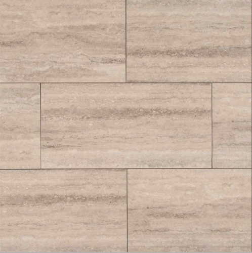 MS International Veneto 12x24 Travertine Gray Porcelain Tile