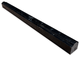 Nero Marquina Honed Black Marble Center Lip Square Pencil