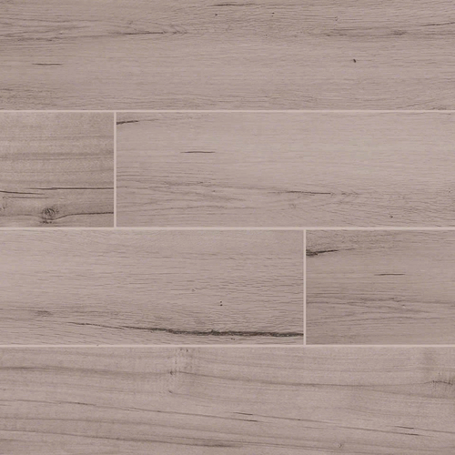 Italian Made Palmetto Porcelain 6x36" Fog Wood Look Tile
