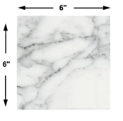(SAMPLE PIECES) 2 Pieces of 6x6" Venato Honed Tile