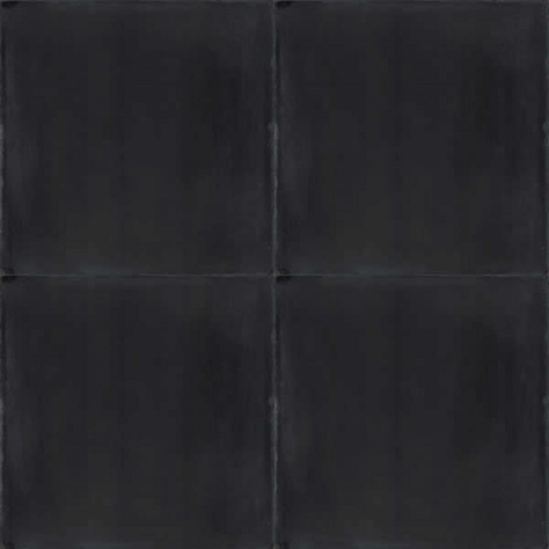 Solid Atlantic Black Handmade Cement Tiles