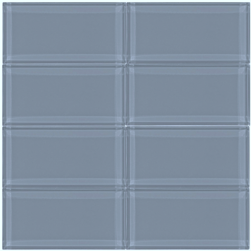 Spa Blue Glass 3x6 Subway Tile (For Orders over 85SF)