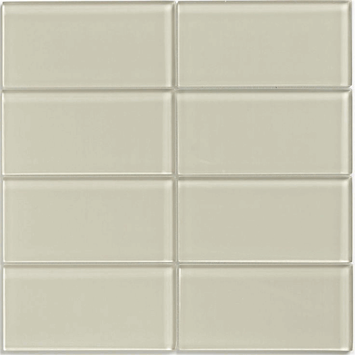 Spring Cream Glass 3x6 Subway Tile (8mm)