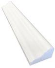 Thassos White Greek Honed 12" Marble Chair Rail Molding