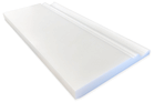 Thassos White Greek Honed 5x12" Skirting Baseboard