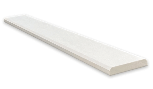 Thassos White Greek Honed Marble 6x36 Threshold Saddle