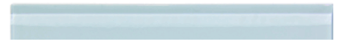Vapor Blue Glass 1x12 Flat Liner Tile (8mm)