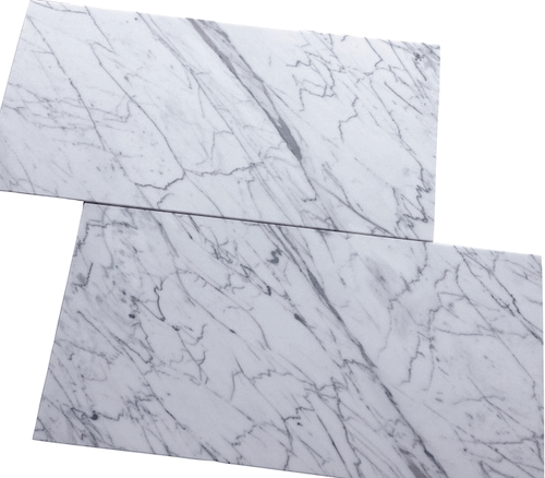 Carrara Venatino Marble 12x24" Honed Floor and Wall Tile