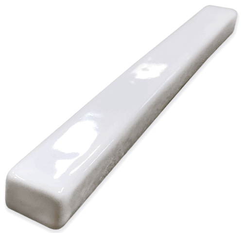 Whisper White Gloss 6 Inch Square Edge Pencil Liner