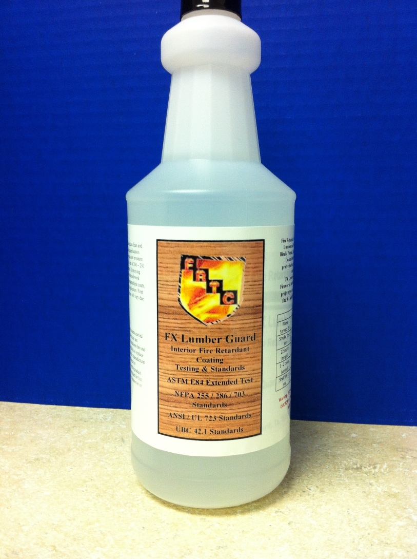 FX Lumber Guard Interior Fire Retardant Coating Spray Quart