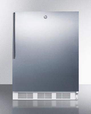 ACCUCOLD AL650LSSHV Freestanding refrigerator-freezer in ADA counter height with lock