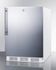 ACCUCOLD AL650LSSHV Freestanding refrigerator-freezer in ADA counter height with lock