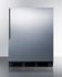 ACCUCOLD AL652BSSHV Freestanding refrigerator-freezer in ADA counter height