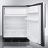 ACCUCOLD AL652BSSHV Freestanding refrigerator-freezer in ADA counter height