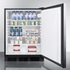 ACCUCOLD AL752LBLSSHH Freestanding all-refrigerator in ADA counter height with lock
