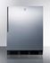 ACCUCOLD AL752LBLSSHV Freestanding all-refrigerator in ADA counter height with lock