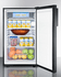 ACCUCOLD COMMERCIAL CM421BL7 Counter Height General Purpose Refrigerator-Freezer with Lock