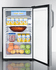 ACCUCOLD COMMERCIAL CM421BL7CSS Built-In General Purpose Refrigerator-Freezer with Lock