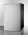 ACCUCOLD COMMERCIAL CM421BL7SSHH Counter Height General Purpose Refrigerator-Freezer with Lock