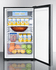 ACCUCOLD COMMERCIAL CM421BL7SSHH Counter Height General Purpose Refrigerator-Freezer with Lock