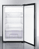 ACCUCOLD COMMERCIAL CM421BL7SSHH Counter Height General Purpose Refrigerator-Freezer with Lock