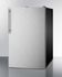 ACCUCOLD COMMERCIAL CM421BL7SSHV Counter Height General Purpose Refrigerator-Freezer with Lock