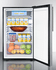 ACCUCOLD COMMERCIAL CM421BL7SSHV Counter Height General Purpose Refrigerator-Freezer with Lock