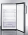 ACCUCOLD COMMERCIAL CM421BL7SSTB Counter Height General Purpose Refrigerator-Freezer with Lock