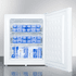 ACCUCOLD FS30LMED Compact All-Freezer Includes a NIST calibrated high/low temperature alarm