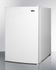 ACCUCOLD FS603L Counter Height 5 Cubic Foot, Manual Defrost All-Freezer with Door Storage and Factory Installed Lock