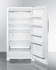 ACCUCOLD R17FF Large Capacity 17 Cubic Foot Frost-Free All-Refrigerator, Fan Forced Cooling System, Right Hand Door