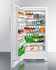ACCUCOLD R17FFLHD Large Capacity 17 Cubic Foot Frost-Free All-Refrigerator, Fan Forced Cooling System, Left Hand Door