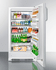 ACCUCOLD R17FFSSTB Large Capacity 17 Cubic Foot Frost-Free All-Refrigerator, Fan Forced Cooling System, Stainless Steel, Towel Bar Handle