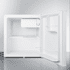 ACCUCOLD S19LWH Compact Refrigerator-Freezer with Front-Mounted Lock for General Purpose Use, Reversible Door