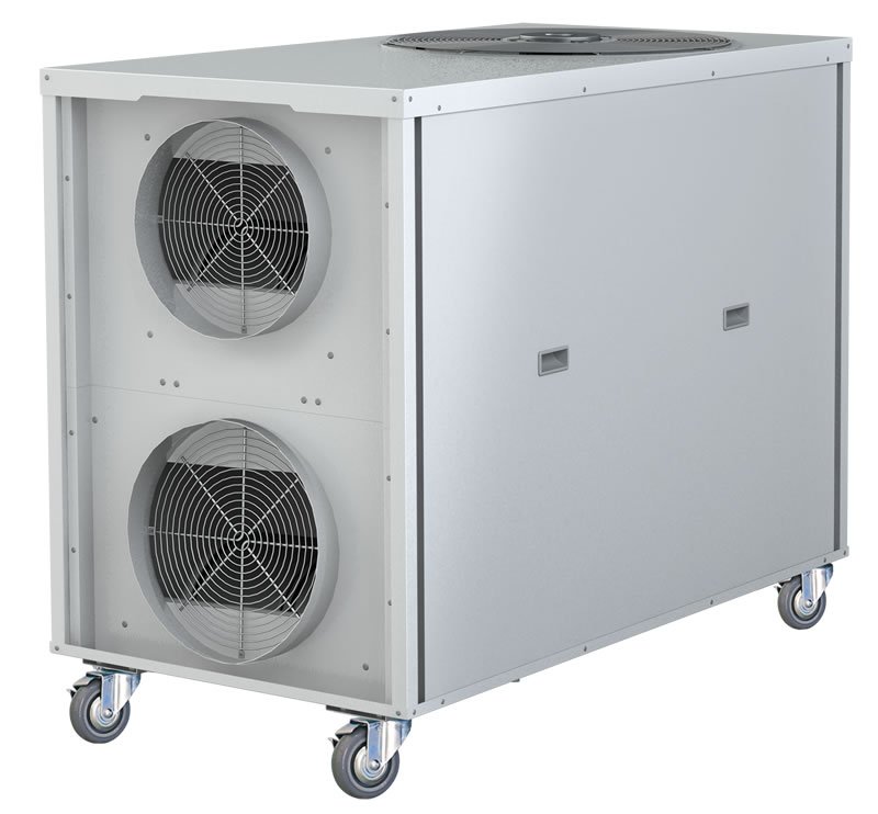 Airrex AHSC-42 Cooling and Heat Pump Heating, 42,000 BTU Cooling and 47,000 BTU  Heating, on Casters | Cool Running Air Conditioners u0026 More