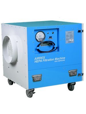 Airrex HSC-HEPA2000 HEPA Air Filtration System with Two Stage Filters, Portable Filtration Solution for Hospital Remodels or New Construction