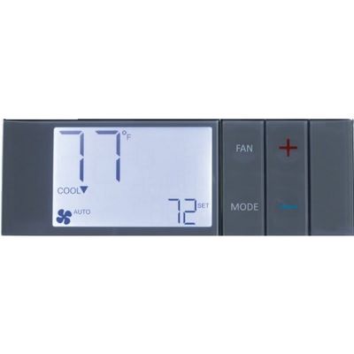 Friedrich RT7P Wired, Single Stage, Wall-Mounted Programmable Thermostat, Two Fan Speeds, Backlight, Controls Friedrich VERT-I-PAK