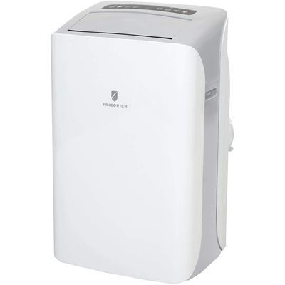 Friedrich ZCP12SA Portable Air Conditioner, Cooling-13,000 BTU, 115 Volt, EER Rating of 10.4, Electronic Controls, Includes Remote, Self Evaporative Condensate Removal System (No Bucket)