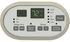 GE AJEM12DWH Through the Wall Air Conditioner with Electric Heat, 10,600 BTU, 230/208 Volt, High Mount Model, EER Rating of 9.5, Electronic Digital Controls with Remote Control, Wall Sleeves Needed for New Installations Sold Separately