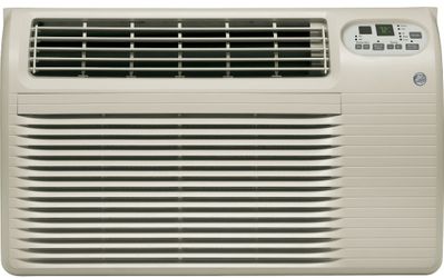 GE AJEQ10DWH Through the Wall Air Conditioner with Electric Heat, 10,600  BTU, 230/208 Volt, EER