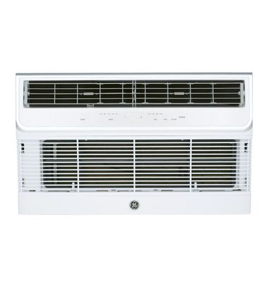 GE AJEQ10DWJ Prem Gaurd Corrosion Protection, Std. Mount, Through the Wall Air Conditioner with ELECTRIC HEAT, 10,000 BTU Cool, 10,600 Heat, 230/208 Volt, EER Rating of 9.6, Electronic Digital Controls with Remote Control, Wall Sleeves Needed for New Installations Sold Separately