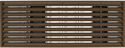 GE RAG62 PTAC Polymer Architectural Louvered Grille Maple Color