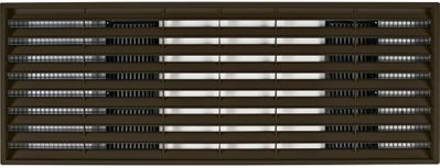 GE RAG63 PTAC Polymer Architectural Louvered Grille Brown Color