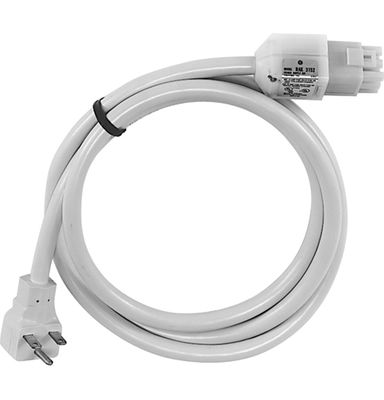 GE RAK3302 Vertical PTAC Powercord, 230/208 Volts, 5,000/4,090 Heater Wattage and 30 Amps