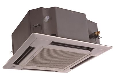 GREE CAS18HP230V1AC Ceiling Cassette Indoor Unit, 18,000 BTU, 230/208 Volt, R410A refrigerant, Internal Drain Pump, Tether Controller and IR Remote, 4-Way Air Discharge, Decorative Air Grille Sold Separately