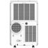 Keystone KSTAP13MFC Portable Air Conditioner, 13,000 BTU, 115 Volt, White/Grey, Remote, Self Evaporative, Electronic Controls with LED Readout with Window Vent Kit