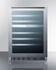 SUMMIT CLASSIC COLLECTION CL24WC2 Built-In Undercounter Dual Zone Wine Cellar