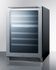 SUMMIT CLASSIC COLLECTION CL24WC2CSS Built-In Undercounter Dual Zone Wine Cellar